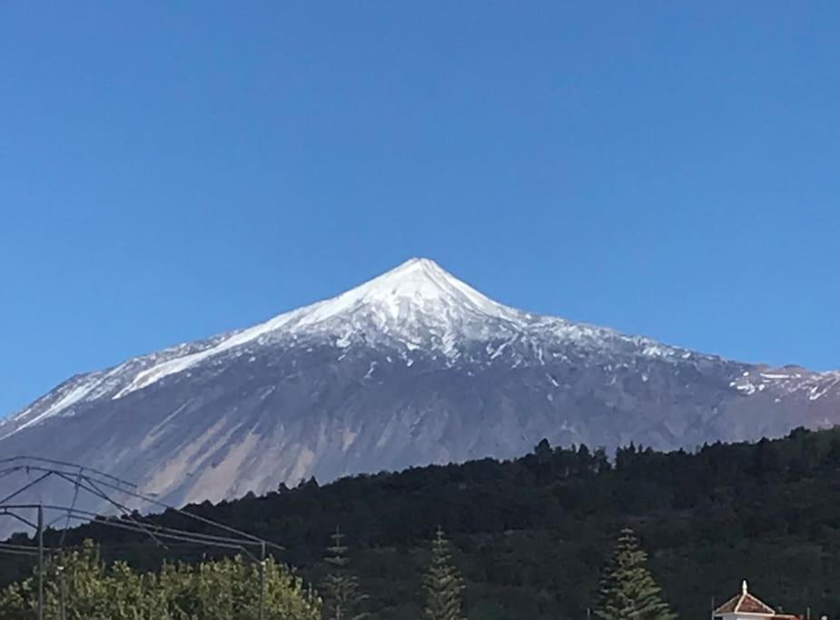Casa Mara Casa Rural Con Terraza, Barbacoa Y Vistas Al Teide El Tanque Bagian luar foto