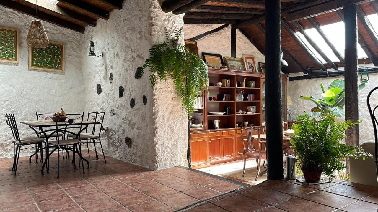 Casa Mara Casa Rural Con Terraza, Barbacoa Y Vistas Al Teide El Tanque Bagian luar foto